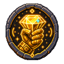 Diamond Hands Sigil glyph