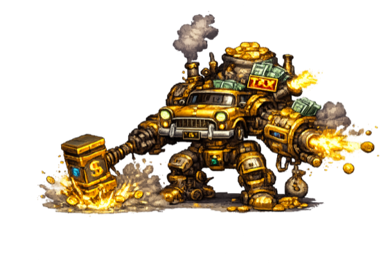 Tax Bill Mech boss